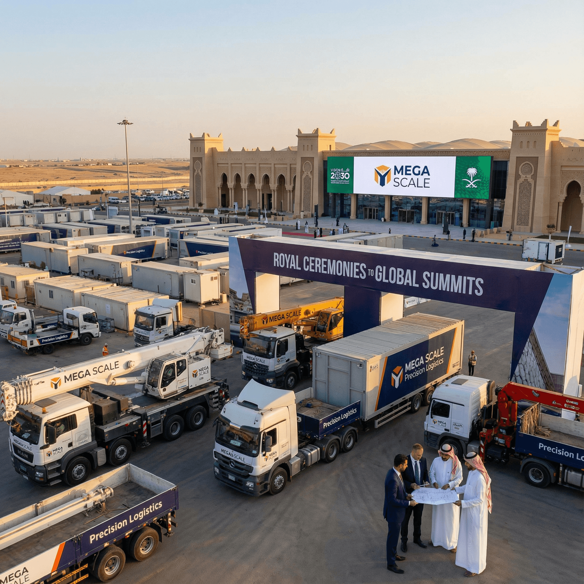 Massive concert crowd with laser lights